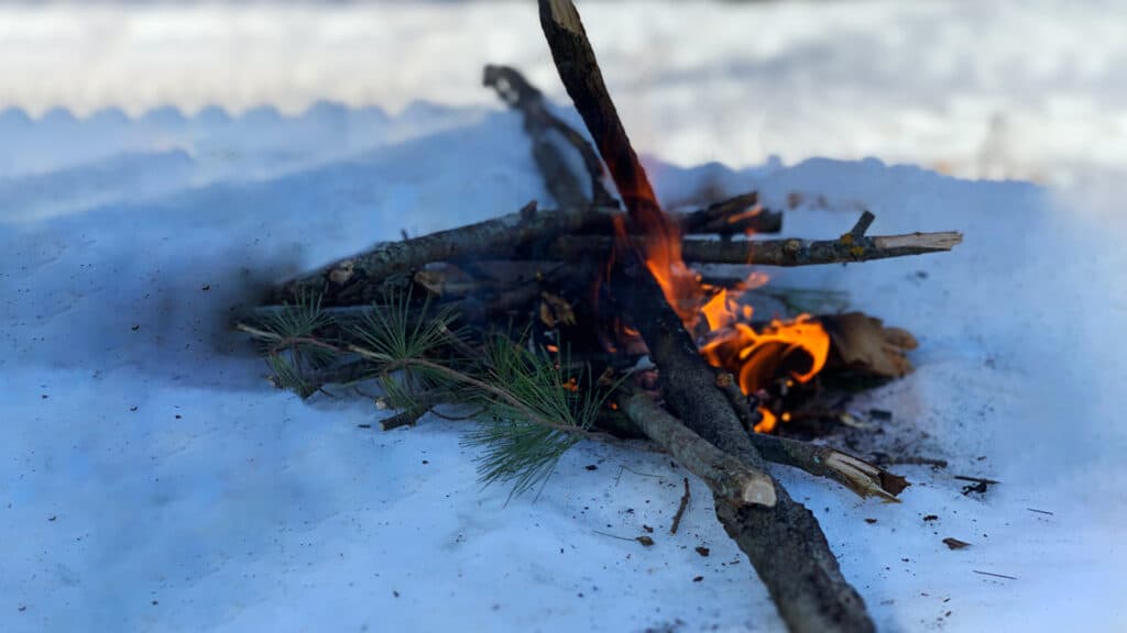 How to Make Fire in the Snow