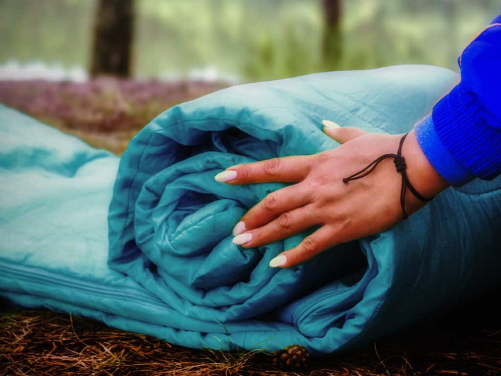 Packing Away a Sleeping Bag