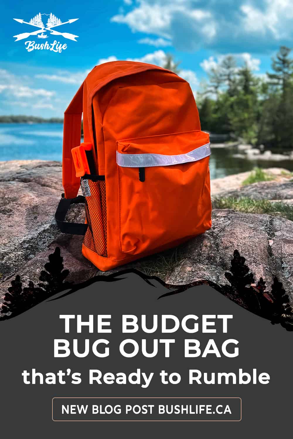 Budget Bug Out Bag Pin
