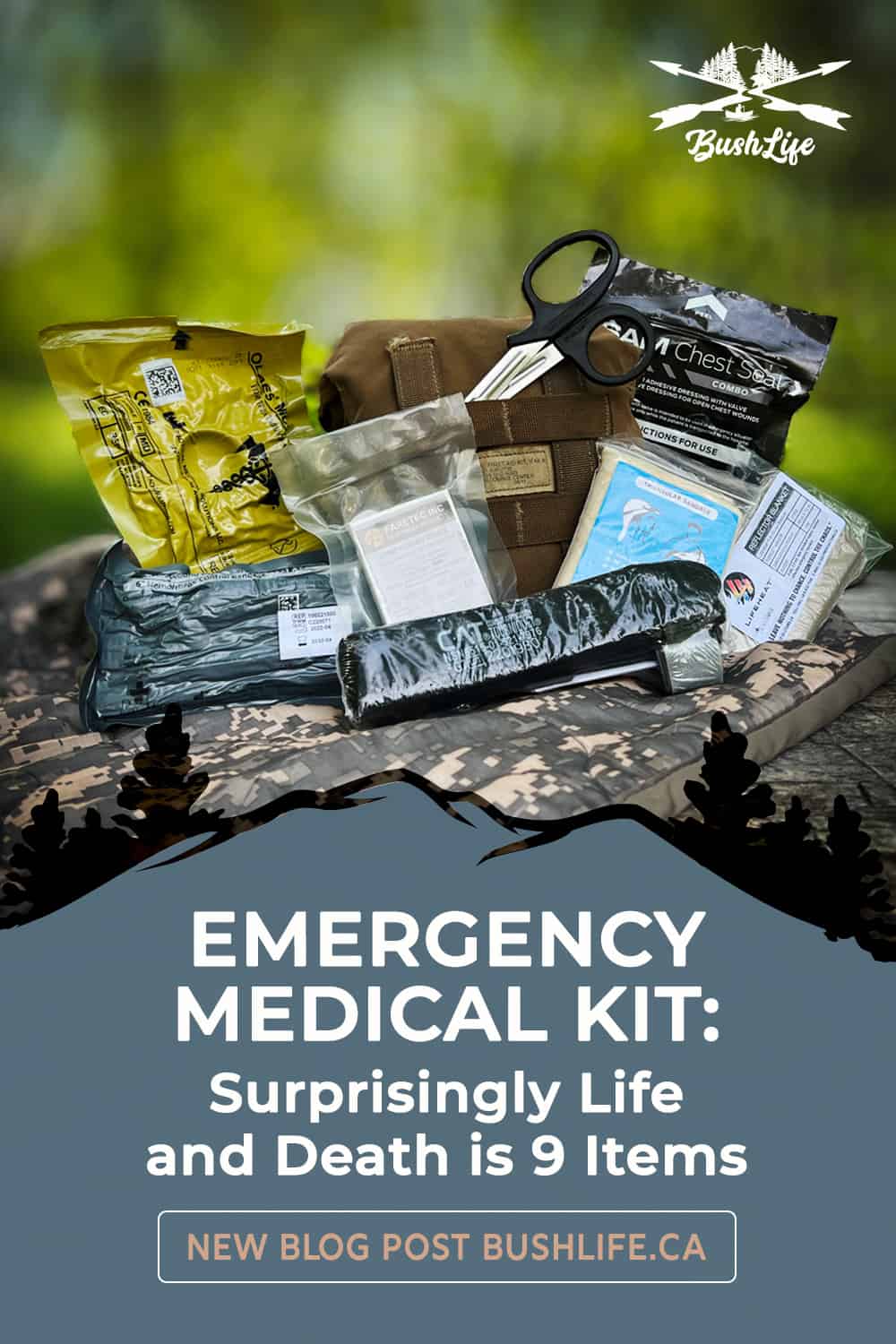 Emergency Medical Kit: Surprisingly Life and Death is 9 Items