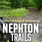 Off-roading on the Nephton Trails in Ontario Pin