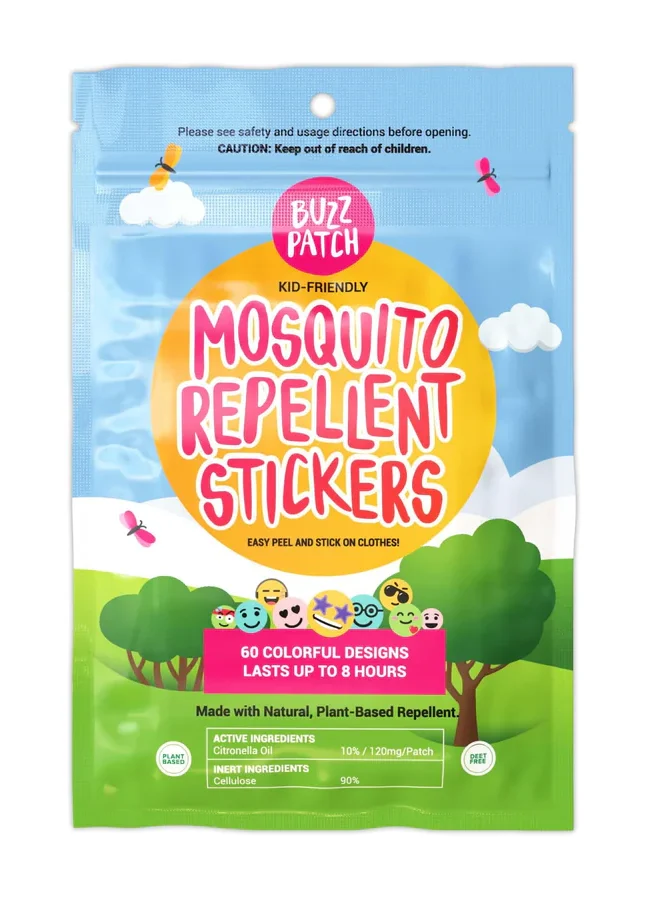 BuzzPatch Mosquito Repellent Sticker Pack