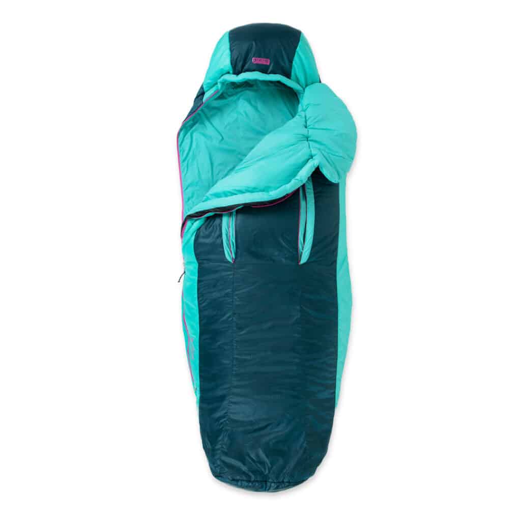 NEMO Forte Women's Ultralight Synthetic Sleeping Bag for the Outdoorsy Mom