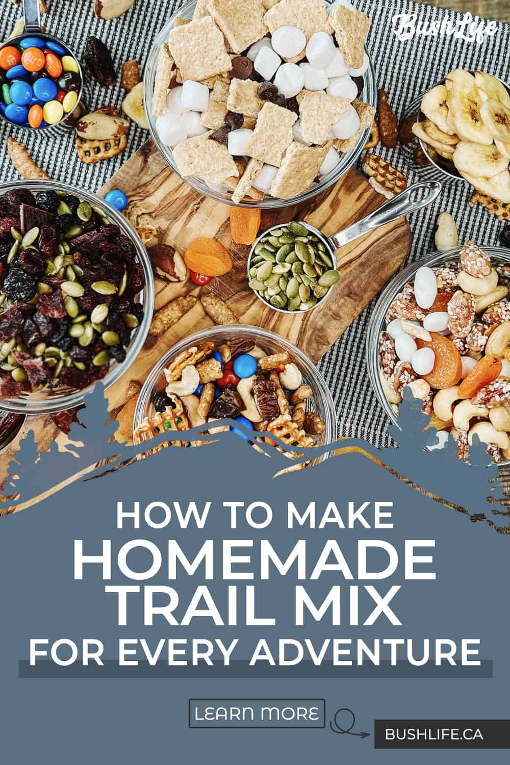 BushLife - Homemade Trail Mix PINTEREST