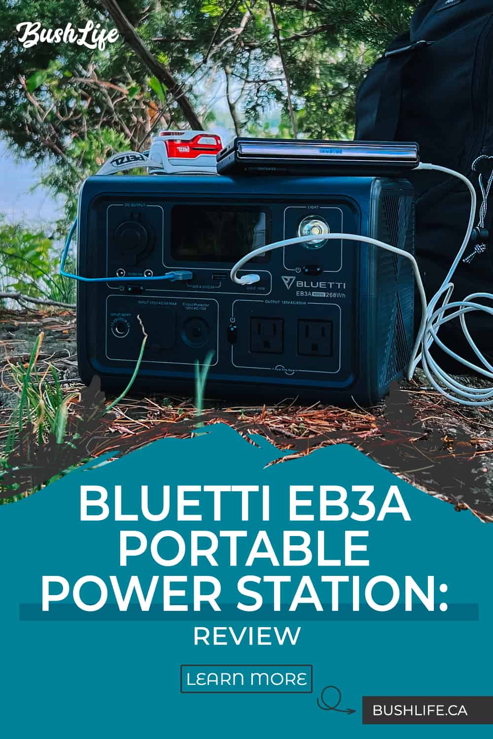 BushLife - Bluetti EB3A Hero