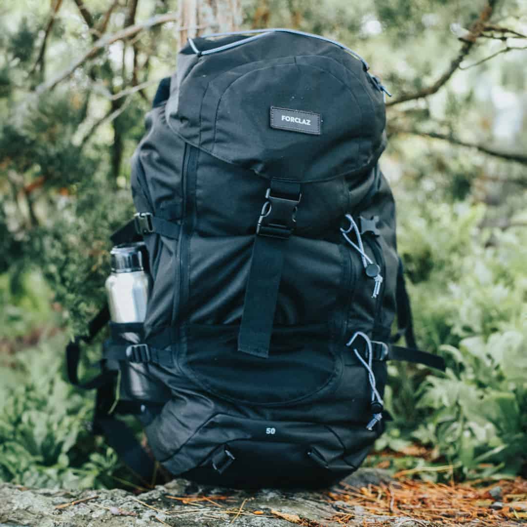 BushLife - Forclaz Travel 100 Hiking Backpack Front