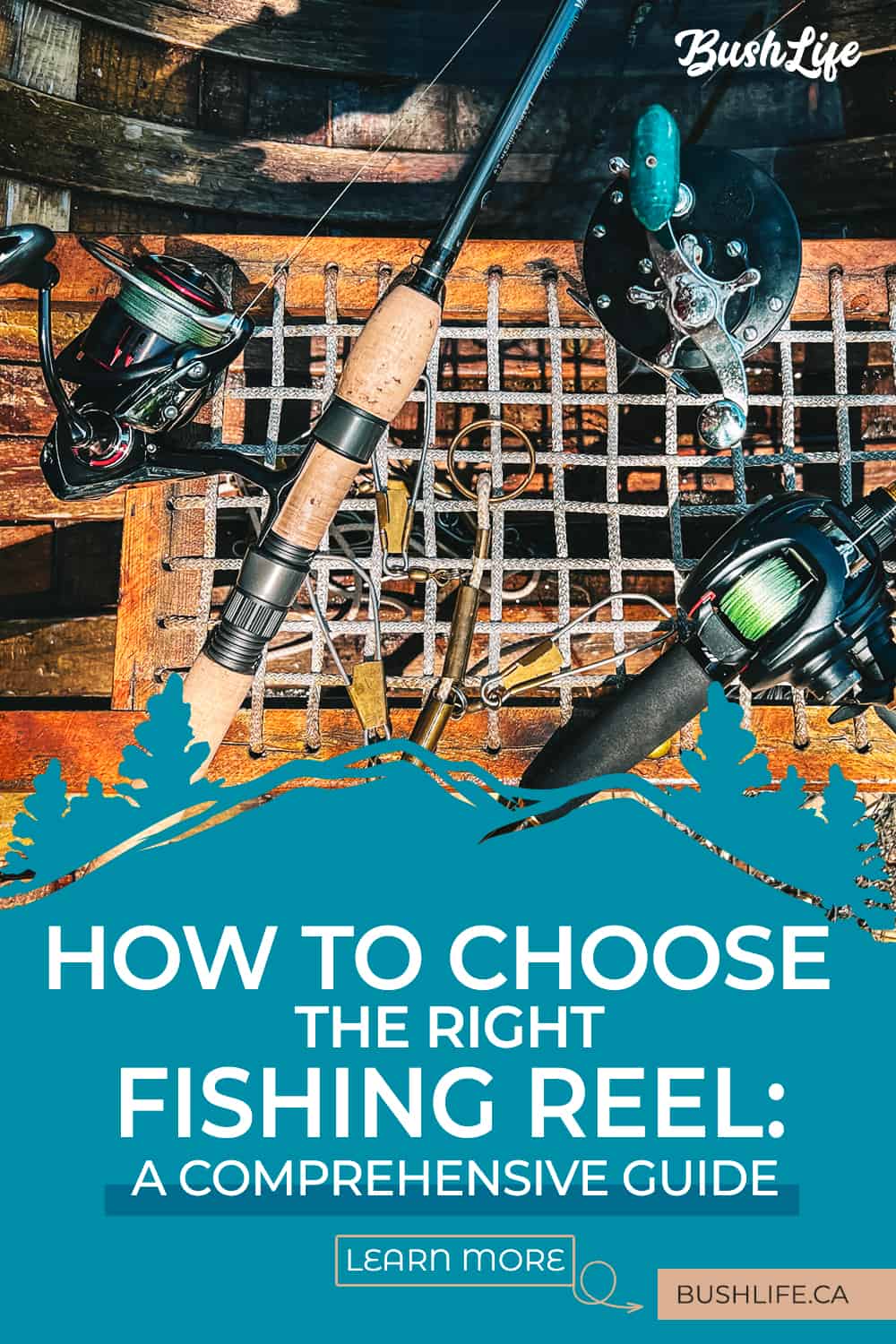BushLife - Fishing Reel Hero Pinterest