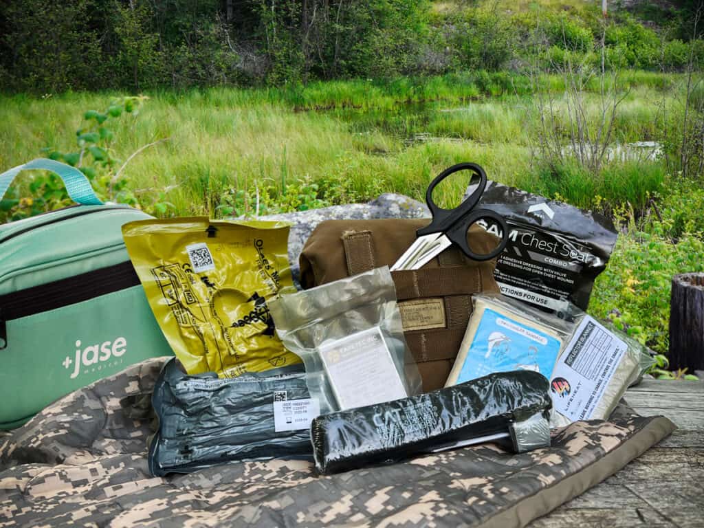 Wilderness Medical Kit: First Aid Kit, Trauma Kit, Jase Antibiotic Kit