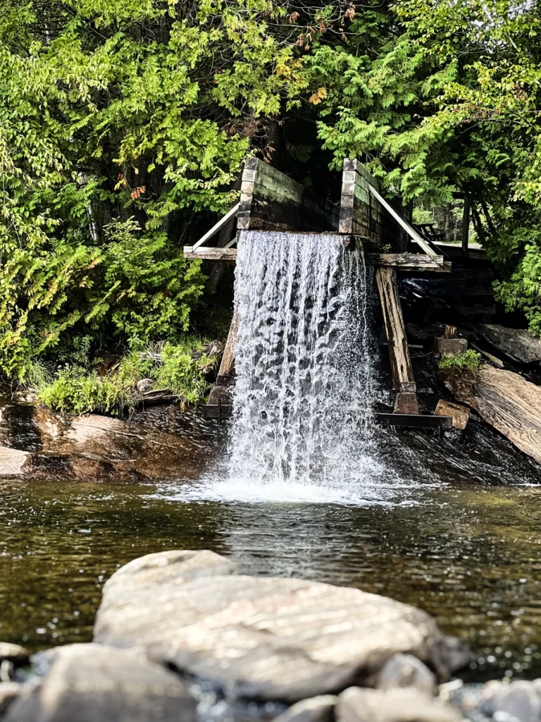 Man-Made Waterfall