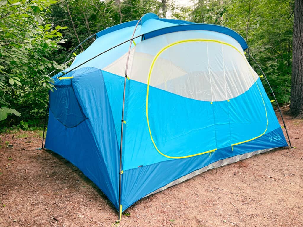 Setting Up the NEMO Aurora Highrise 6p Camping Tent