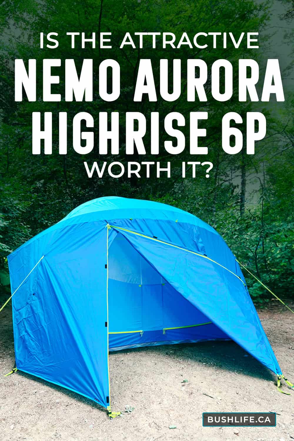 NEMO Aurora Highrise 6-person Camping Tent Pin