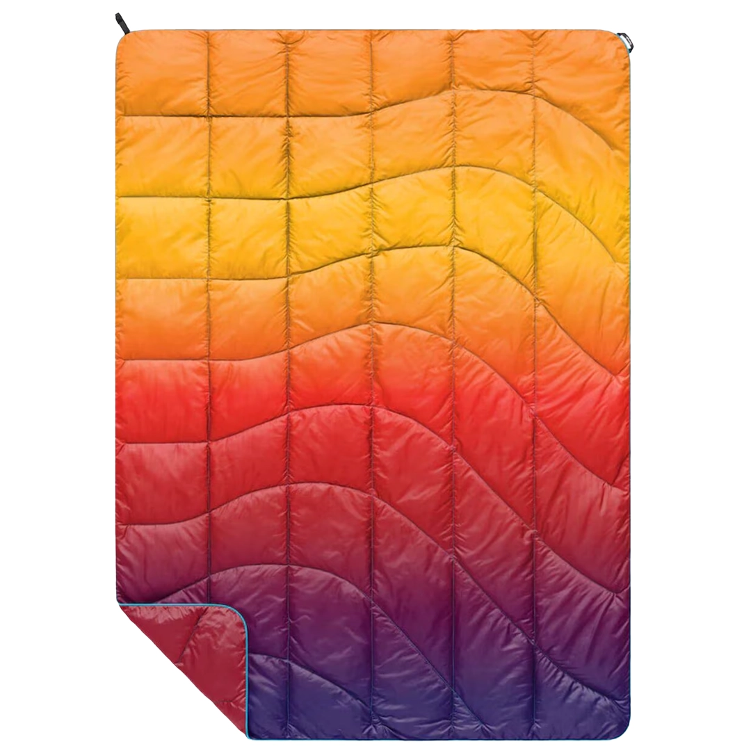 Mother's Day Gifts: Rumpl NanoLoft Puffy Blanket in Pyro Fade