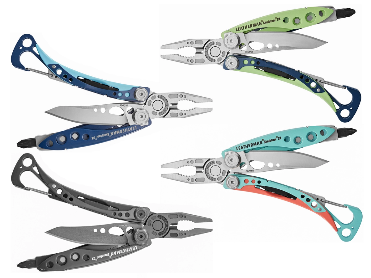Leatherman Skeletool CX in Newly Released Colours