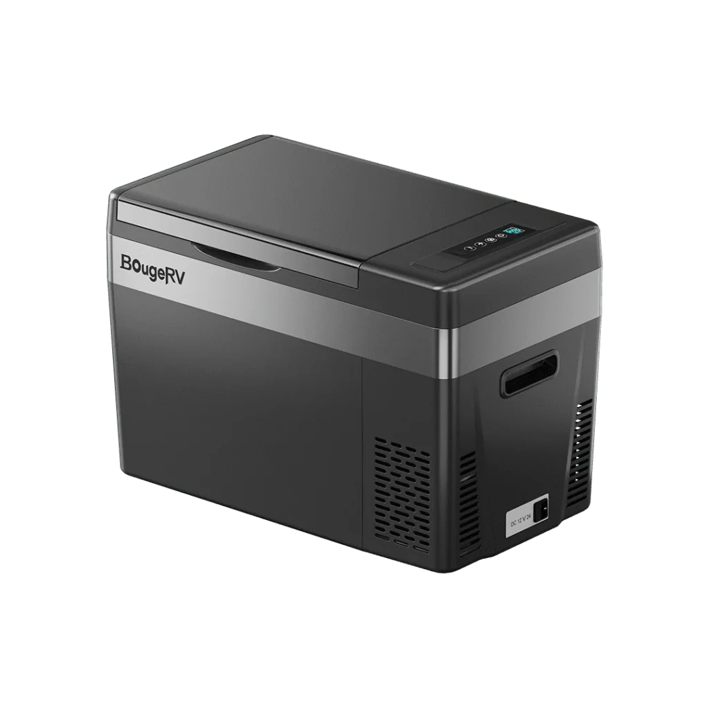 BougeRV 12V 30 Quart Fridge Black