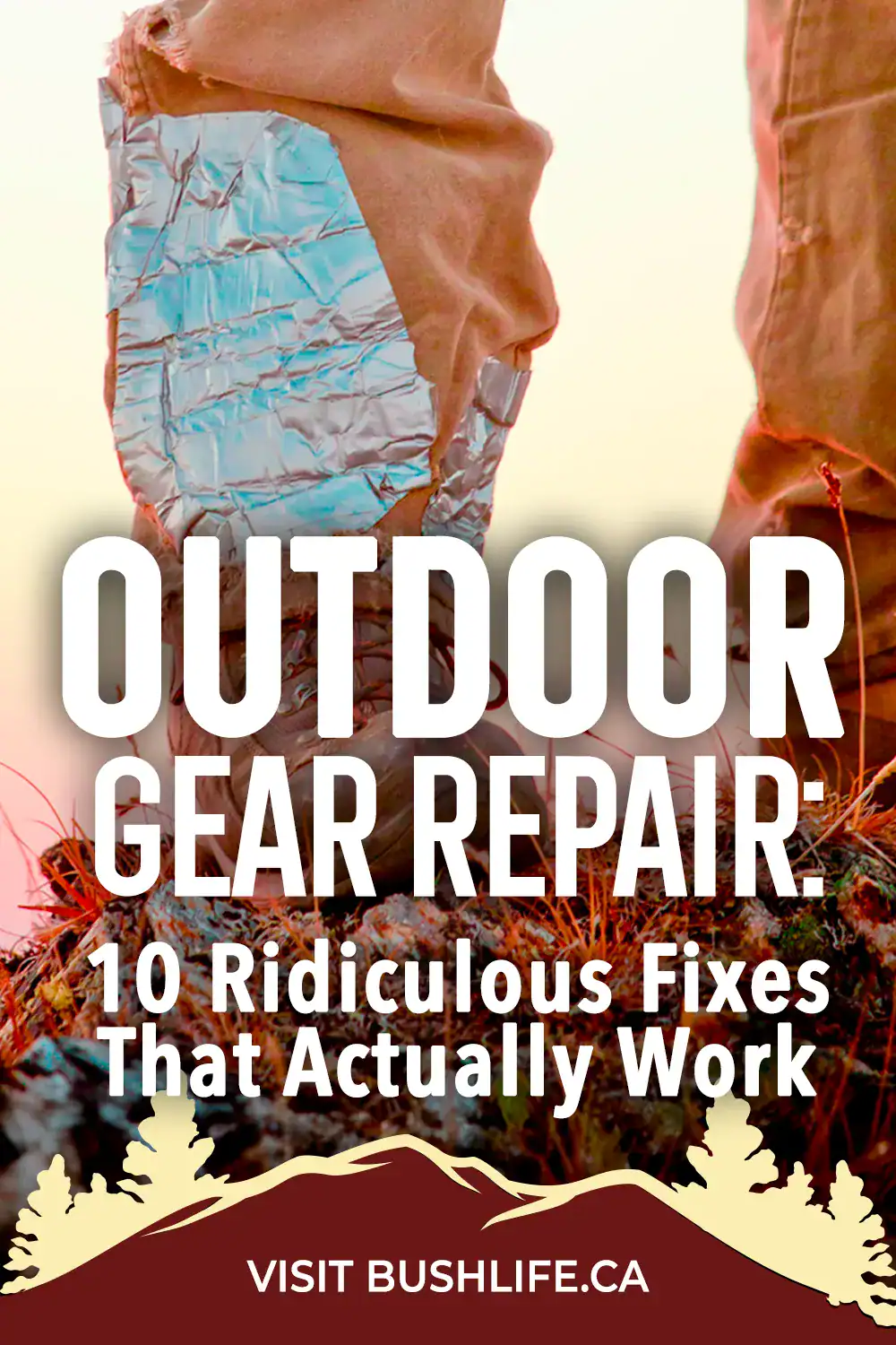outdoor gear repair pinterest pin