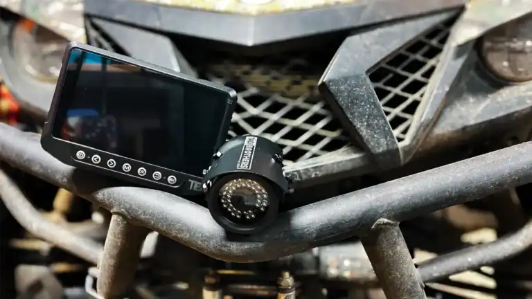 Insane Backup Camera on Side by Side: TadiBrothers Camera Review 1 TadiBrothers camera system sitting on a Yamaha Wolverine SxS
