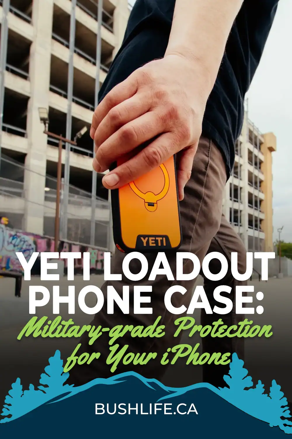 YETI’s NEW LoadOut Phone Case: Military-grade Protection for Your iPhone 3 yeti loadout phone case pinterest pin