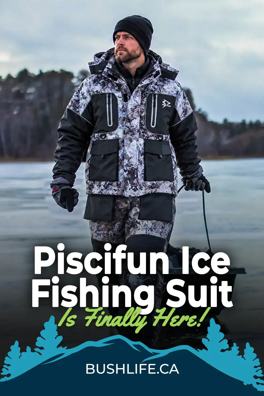 The New Piscifun Ice Fishing Suit is Finally Here - Is It Worth the Hype? 3 Piscifun Ice Fishing Suit Pinterest Pin